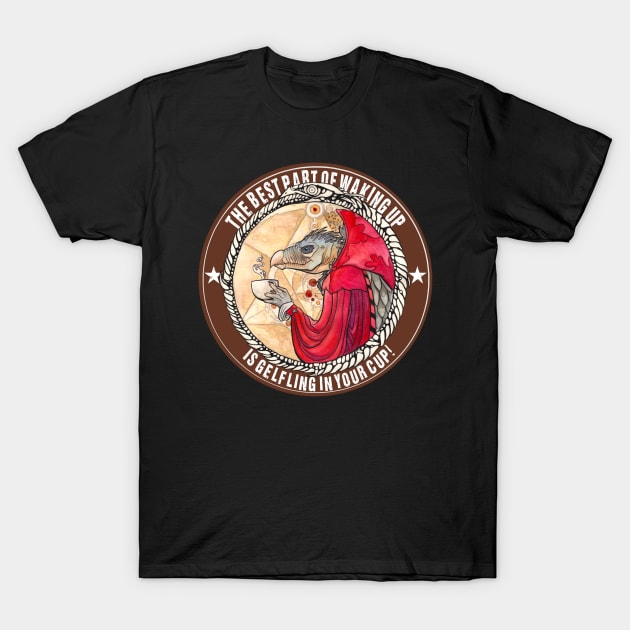 Skeksis Coffee (folgers version) T-Shirt by charamath